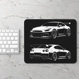 2009-2025 Nissan GT-R (R35) Mouse Pad