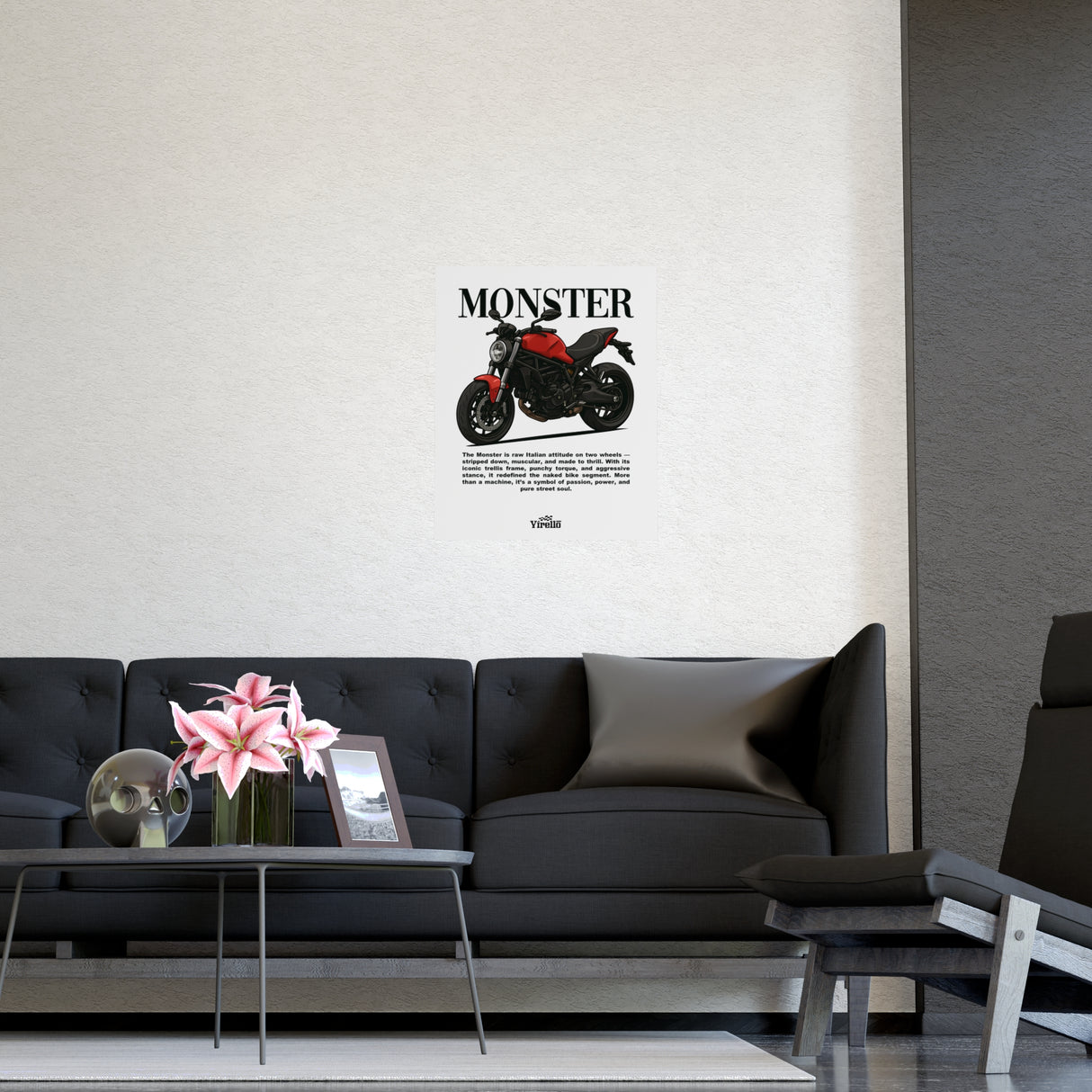 Ducati Monster Poster