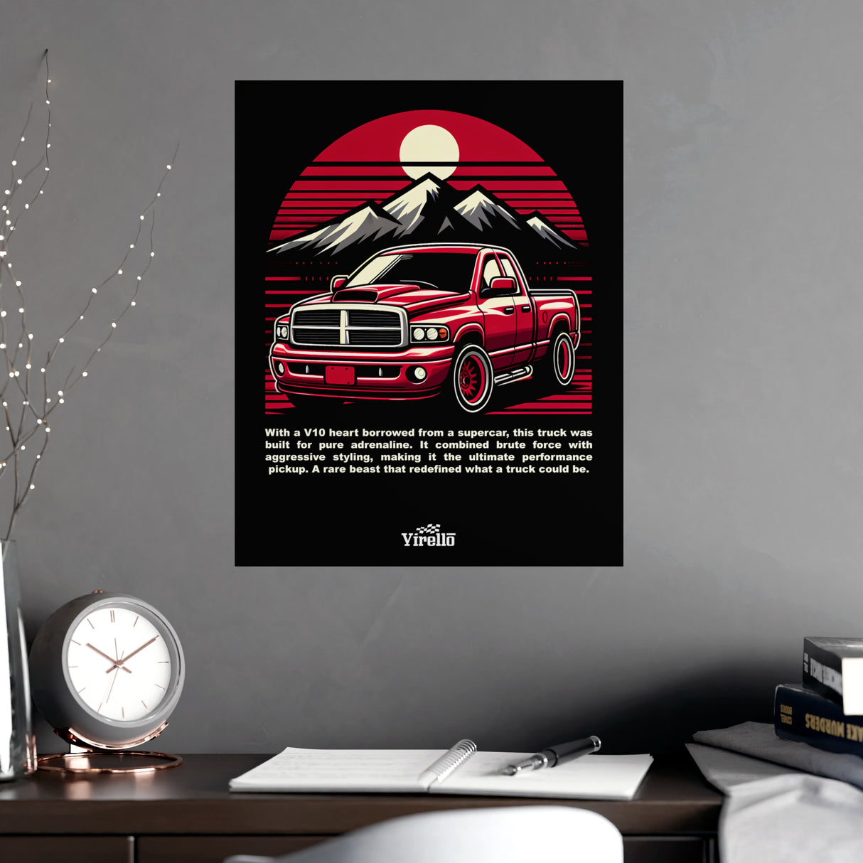 2004–2006 Dodge Ram SRT-10 Poster