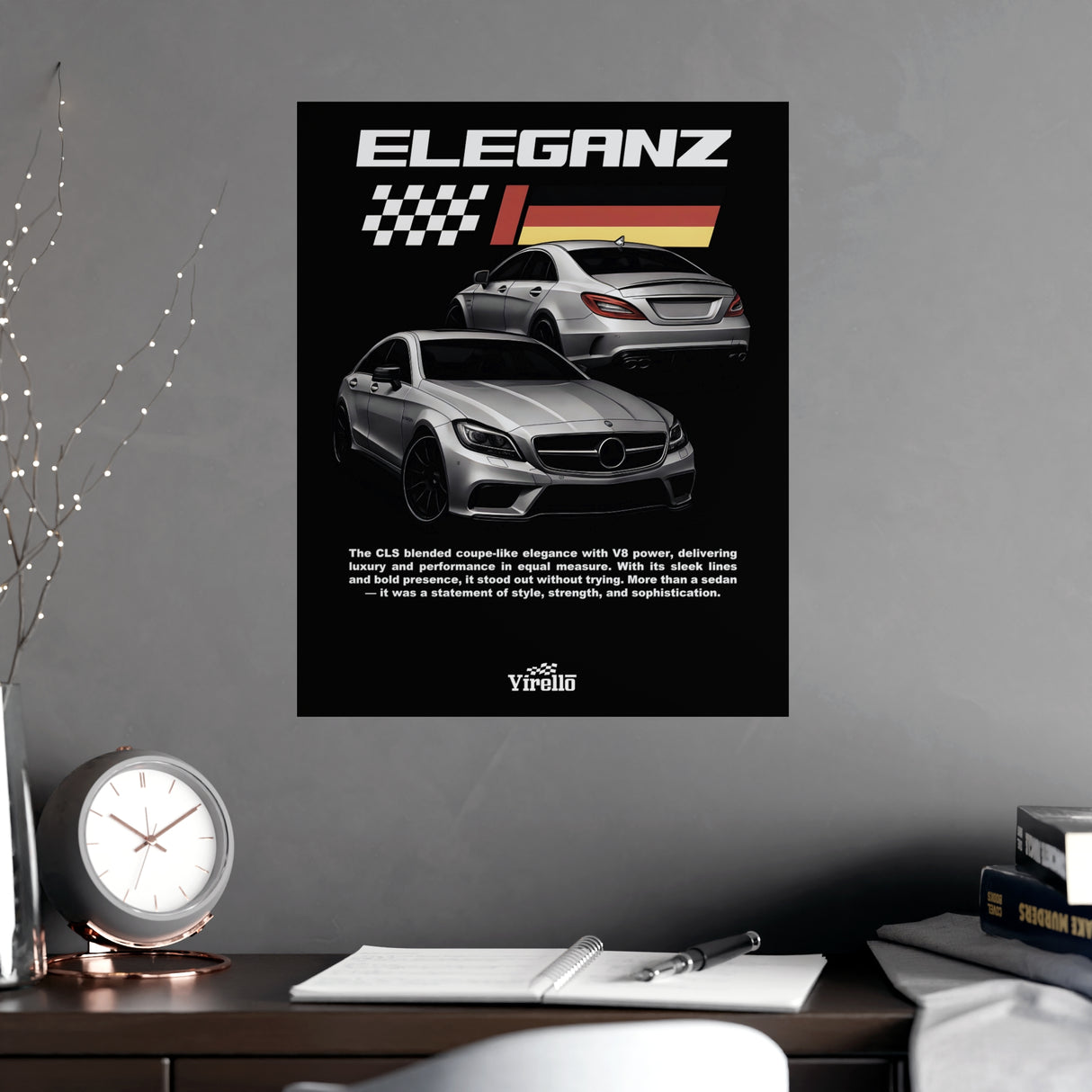 2011–2018 Mercedes-Benz CLS550 Poster