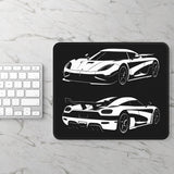 2010–2018 Koenigsegg Agera RS Mouse Pad