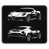 2014–2020 Alfa Romeo 4C Mouse Pad