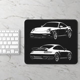 2007-2013 Porsche 911 Turbo S (997) Mouse Pad