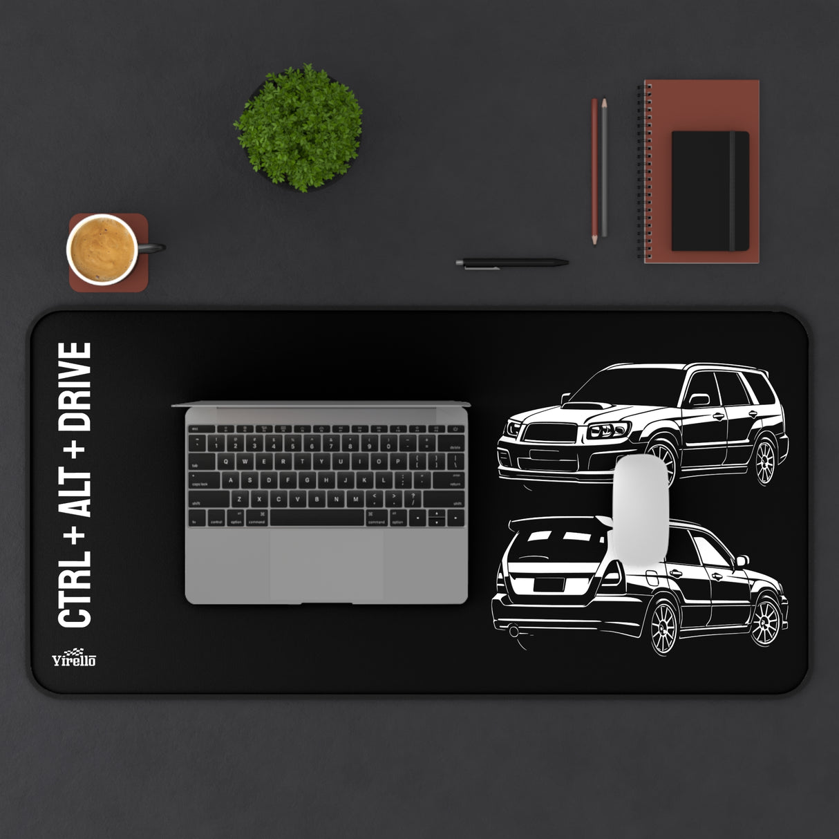 2004 Subaru Forester STI Desk Mat