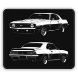 1967–1969 Chevrolet Camaro Mouse Pad
