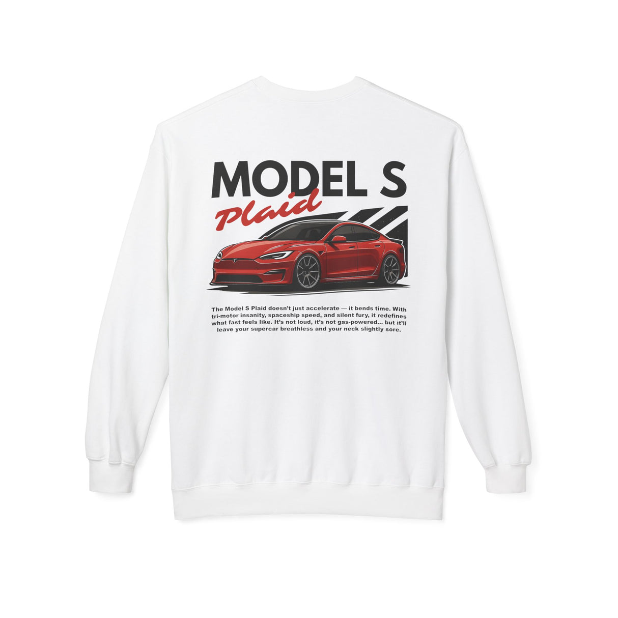 2021+ Tesla Model S Plaid Sweatshirt