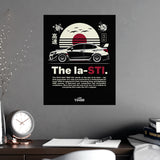2015-2021 Subaru WRX STI (VA) Poster
