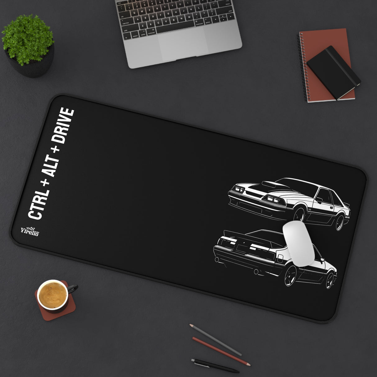 1979–1993 Ford Mustang Foxbody Desk Mat