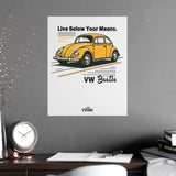 1938-1967 Volkswagen Beetle Poster