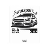 2014–2019 Mercedes-Benz CLA45 AMG (C117) Poster
