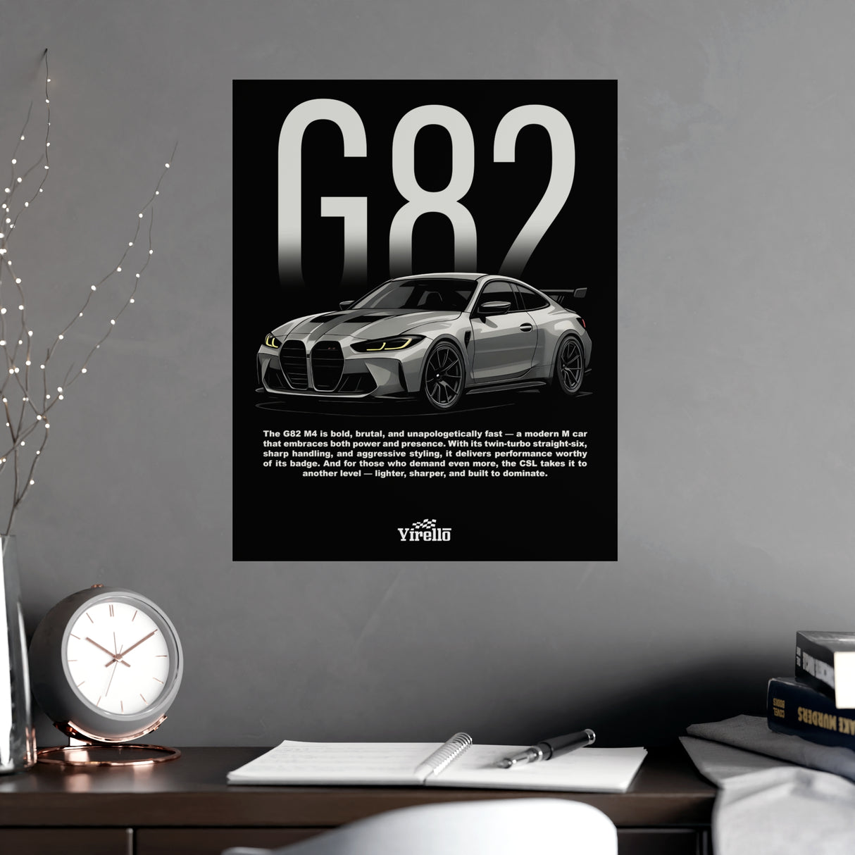 BMW M4 (G82) Poster