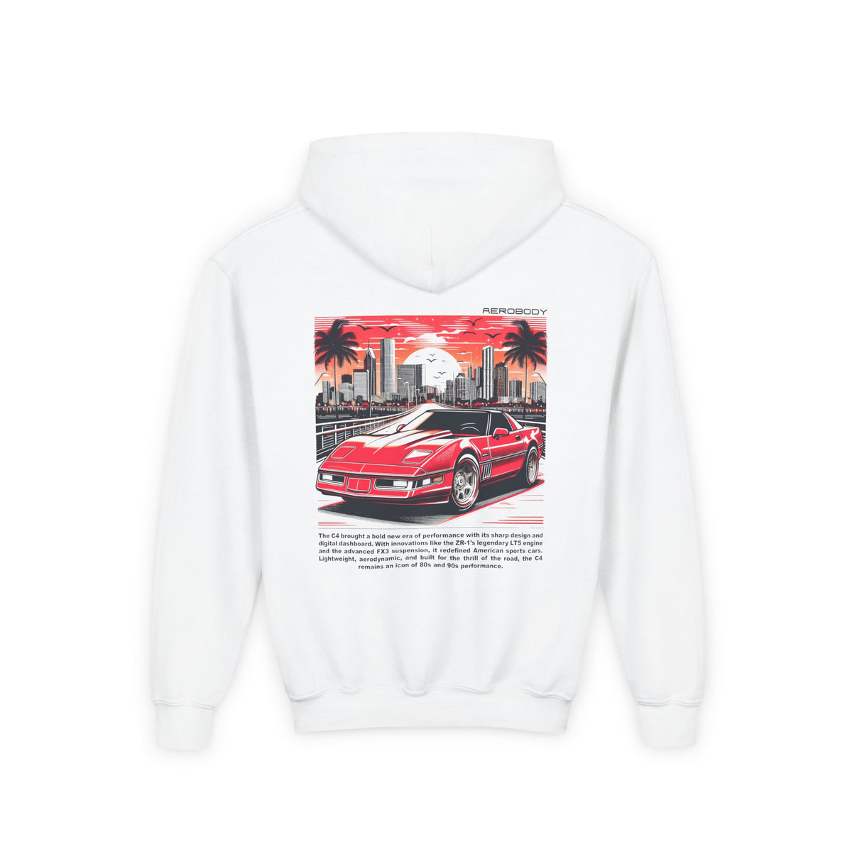 1984–1996 Chevrolet Corvette (C4) Kids Hoodie