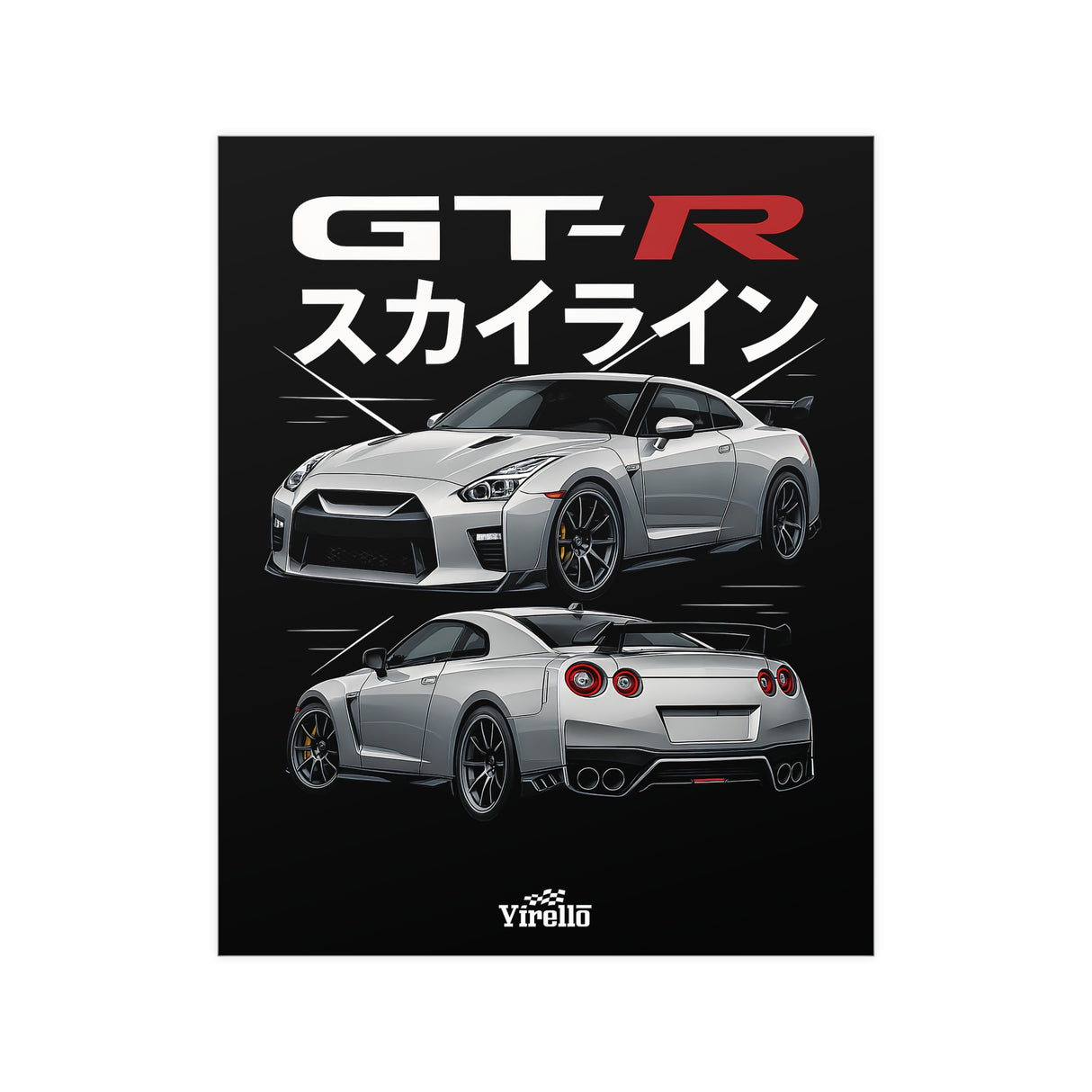 2009-2025 Nissan GT-R (R35) Poster