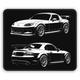 2006-2015 Mazda MX-5 Miata (NC) Mouse Pad