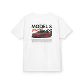 2021+ Tesla Model S Plaid Kids T-Shirt