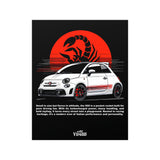 2008–2019 Fiat 500 Abarth Poster