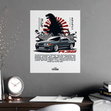1989-1994 Nissan Skyline GT-R (R32) Poster