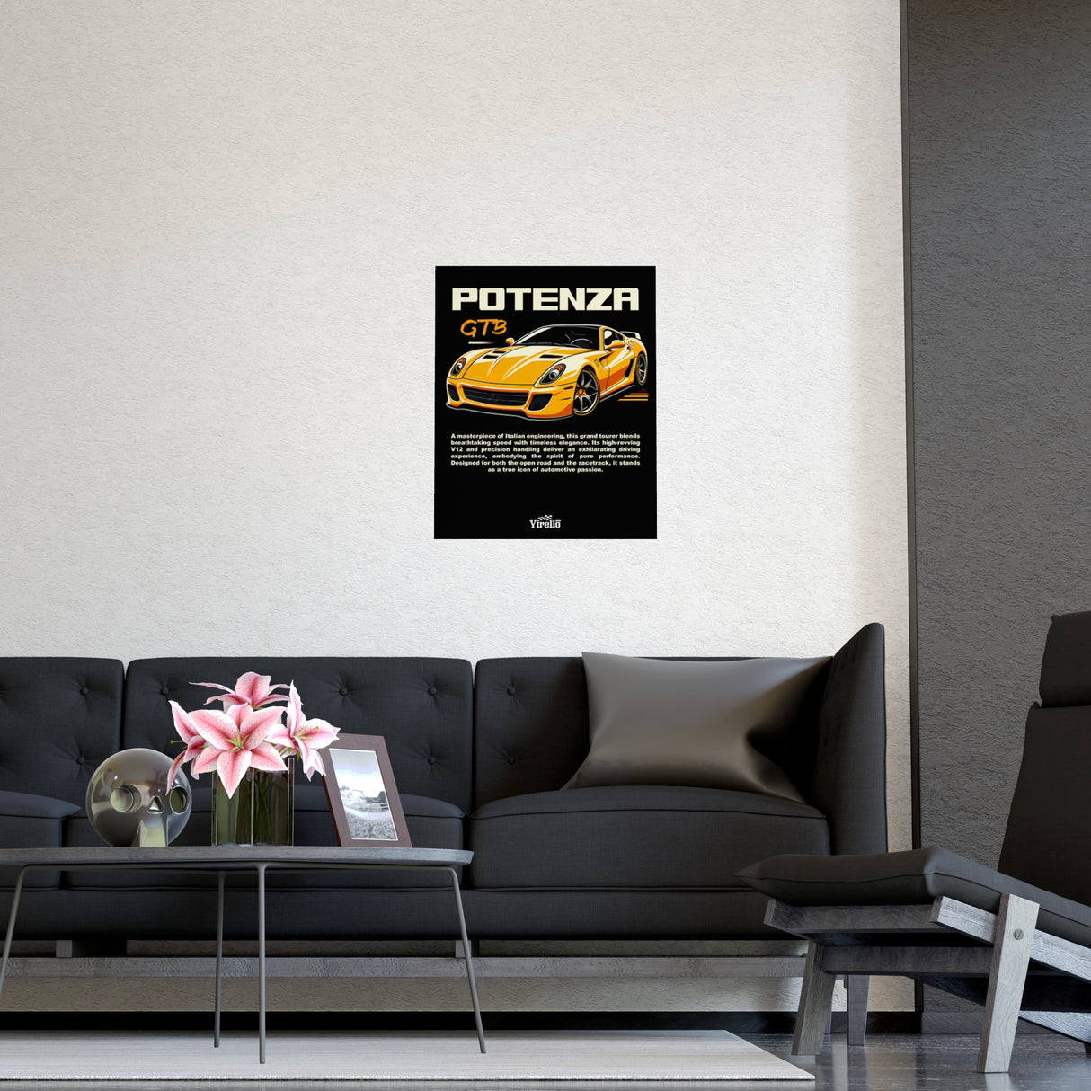 2006–2012 Ferrari 599 GTB Fiorano Poster