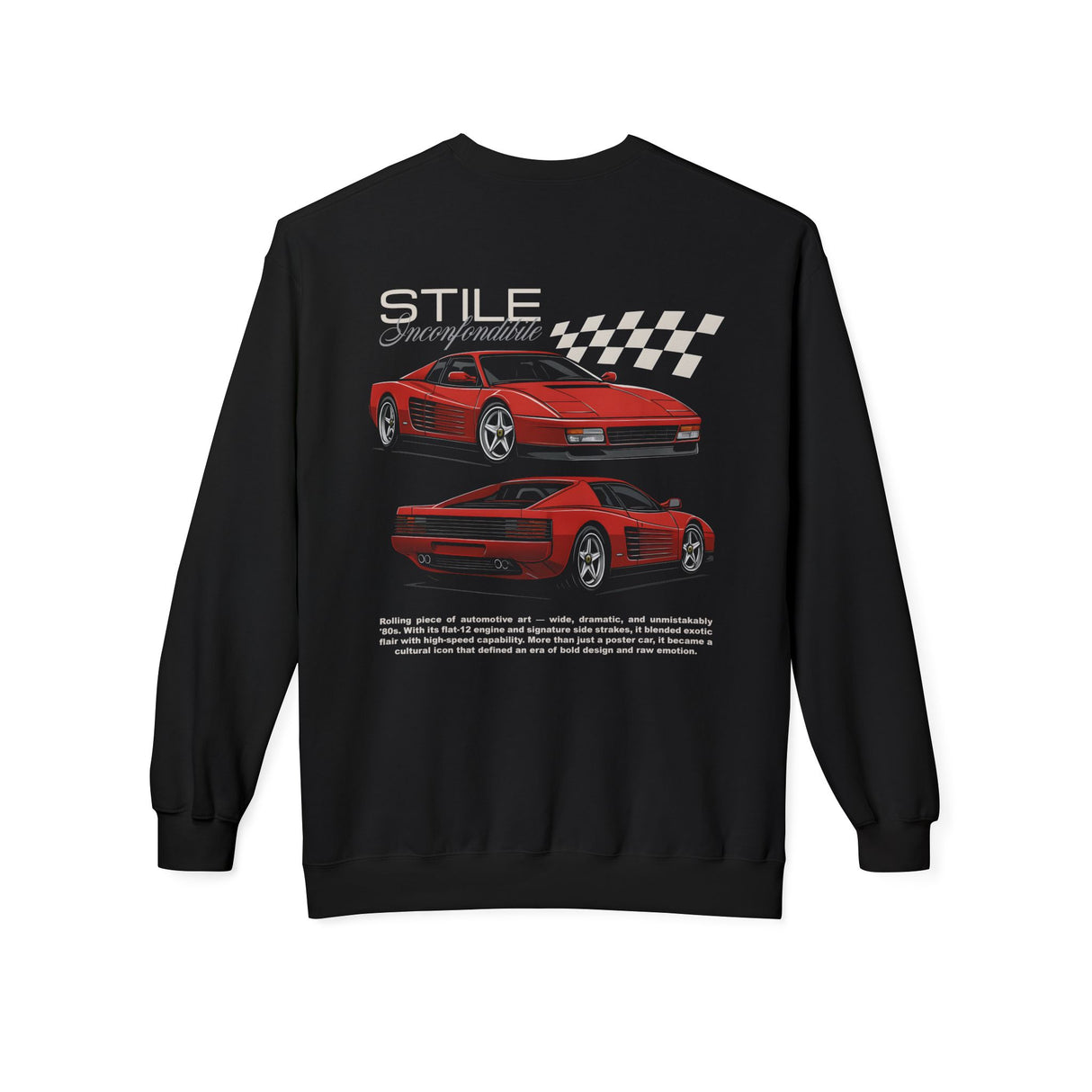 1984–1991 Ferrari Testarossa Sweatshirt