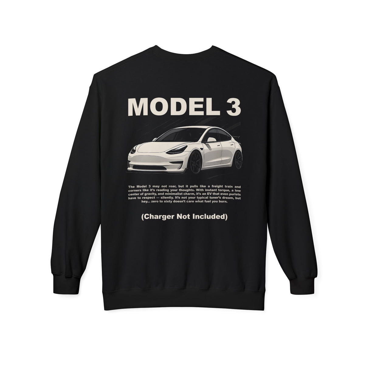 2017+ Tesla Model 3 Sweatshirt