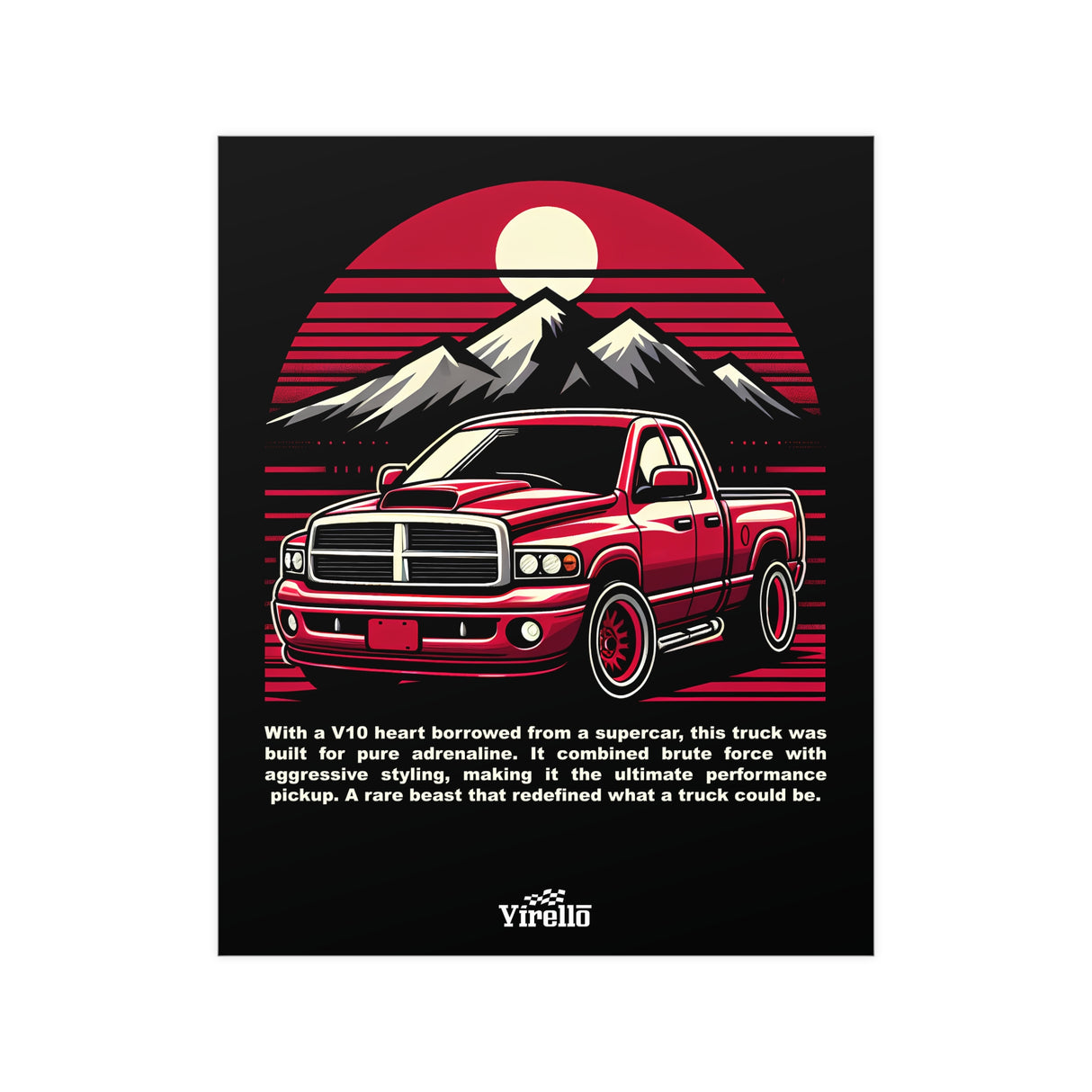 2004–2006 Dodge Ram SRT-10 Poster