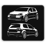2005-2009 Volkswagen Golf GTI Mk5 Mouse Pad