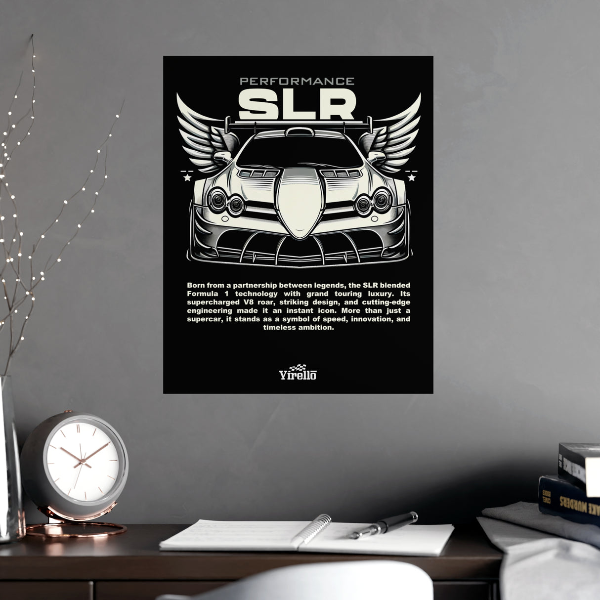 2003–2010 Mercedes-Benz SLR Poster