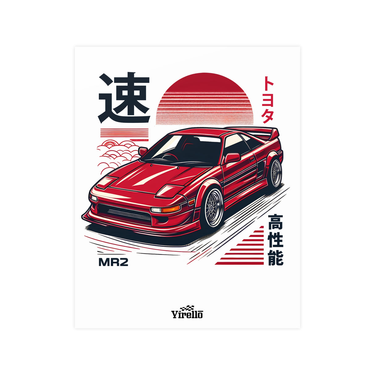 1989–1999 Toyota MR2 Poster