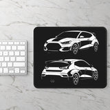 2019–2022 Hyundai Veloster N Mouse Pad