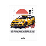 2003–2004 Mitsubishi Evolution VIII Poster