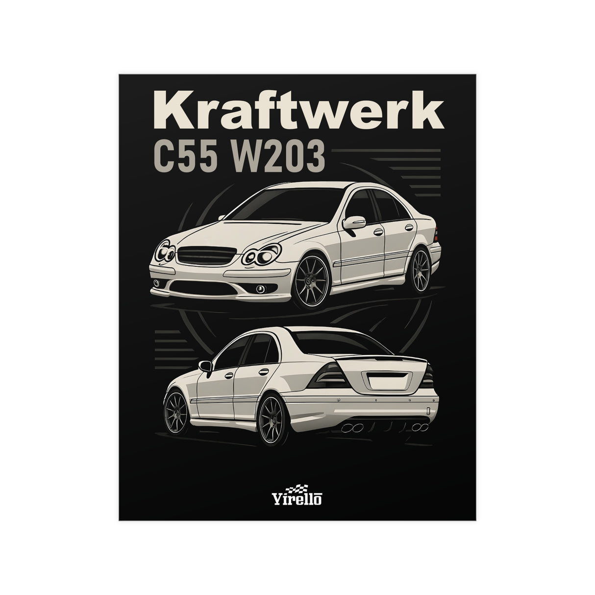 2004–2006 Mercedes-Benz C55 AMG Poster