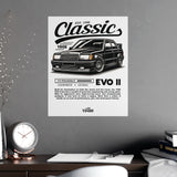 1990–1992 Mercedes-Benz 190E Evo II Poster