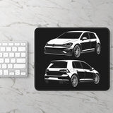 2013-2020 Volkswagen Golf GTI Mk7 Mouse Pad