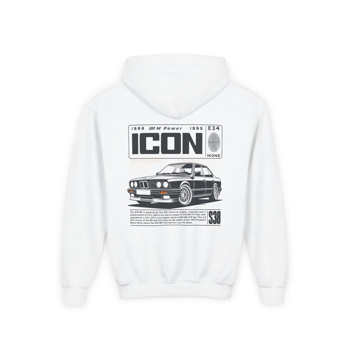 BMW M5 (E34) Kids Hoodie
