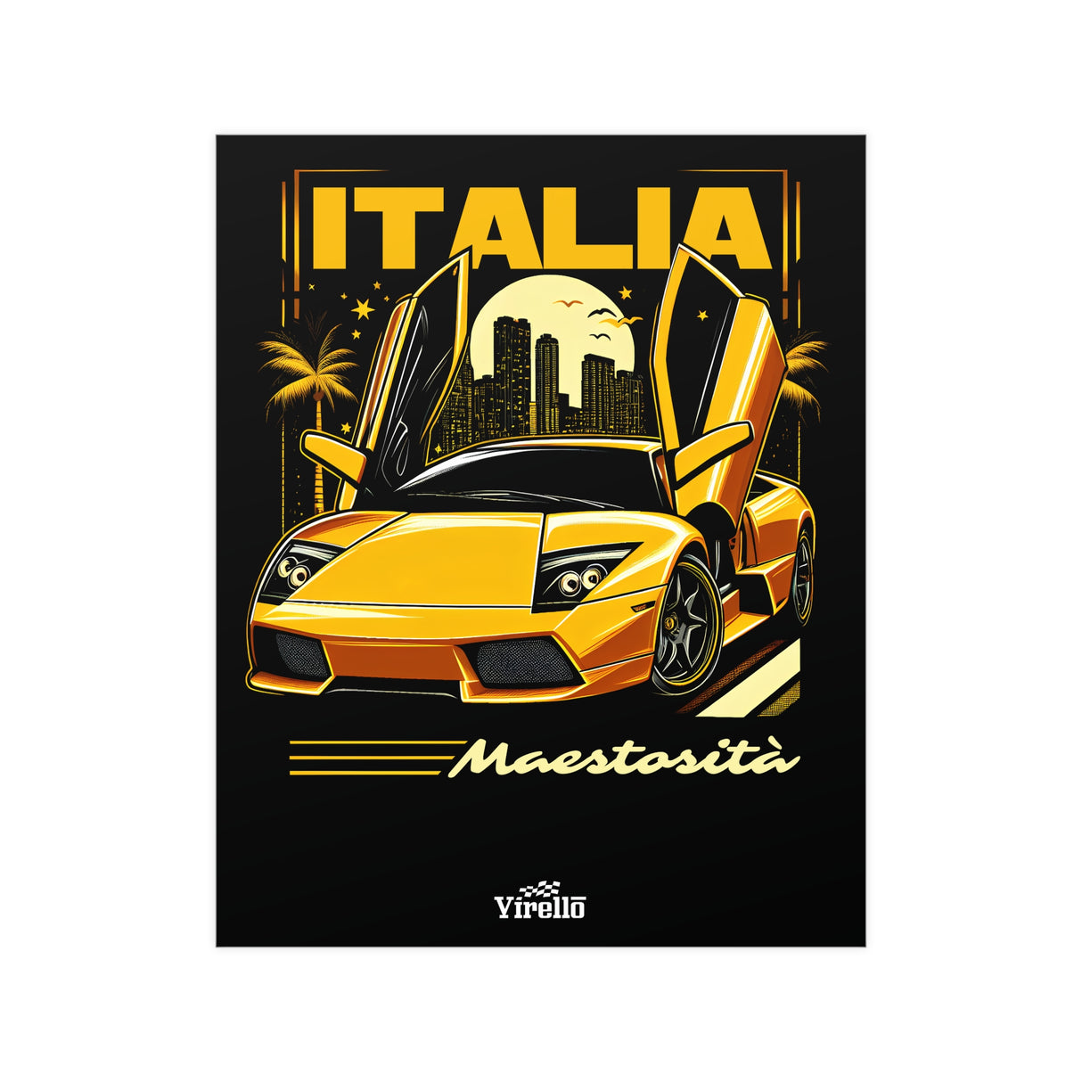 2001–2010 Lamborghini Murciélago Poster