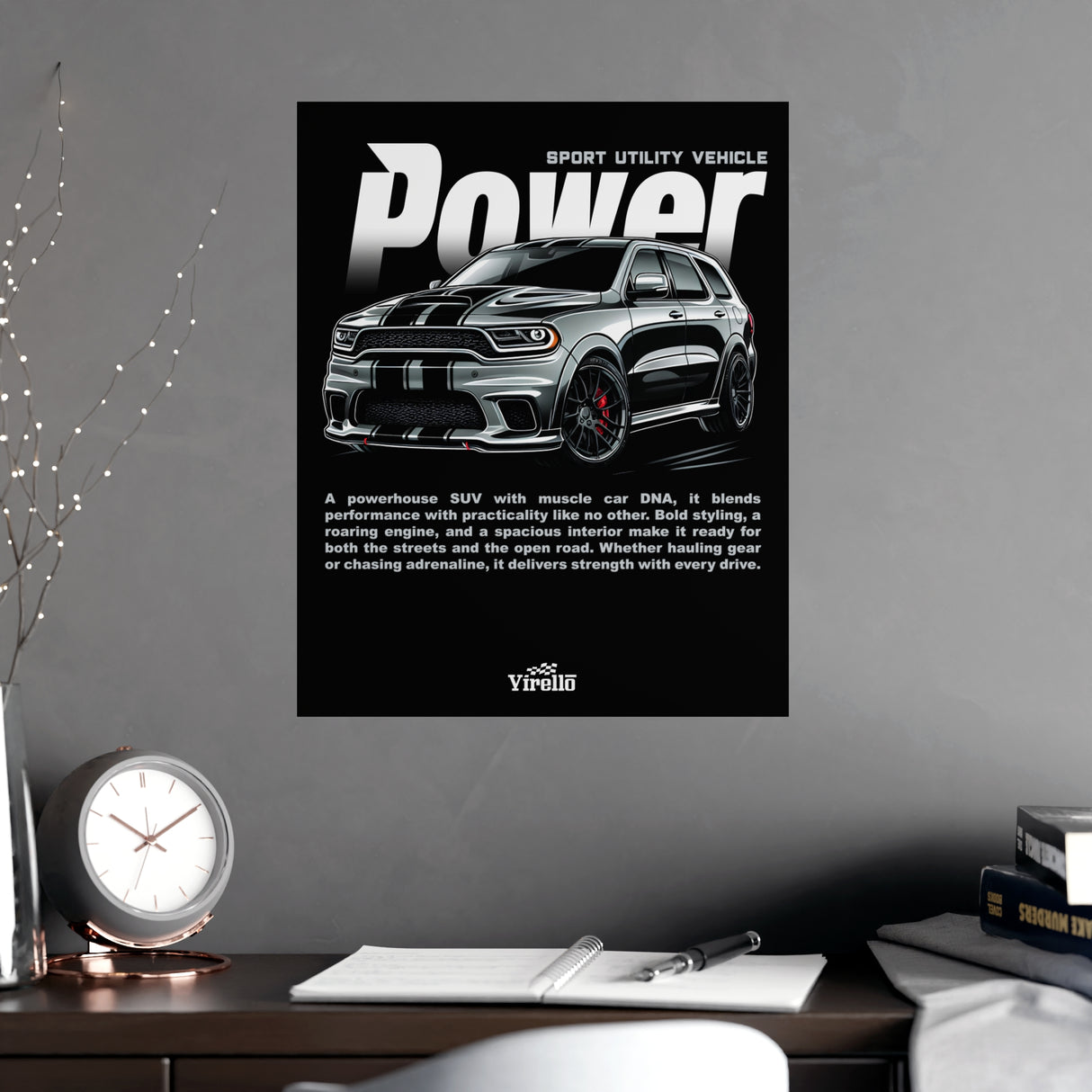 2018+ Dodge Durango SRT Poster