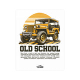 1944–1986 Jeep Wrangler Poster