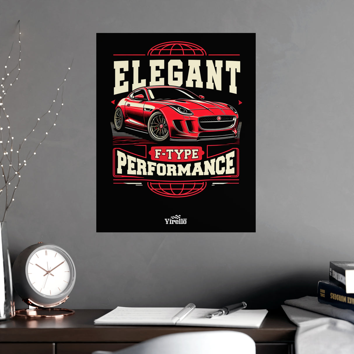 2014–2020 Jaguar F-Type Poster