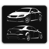 2006-2013 Lexus IS F Mouse Pad