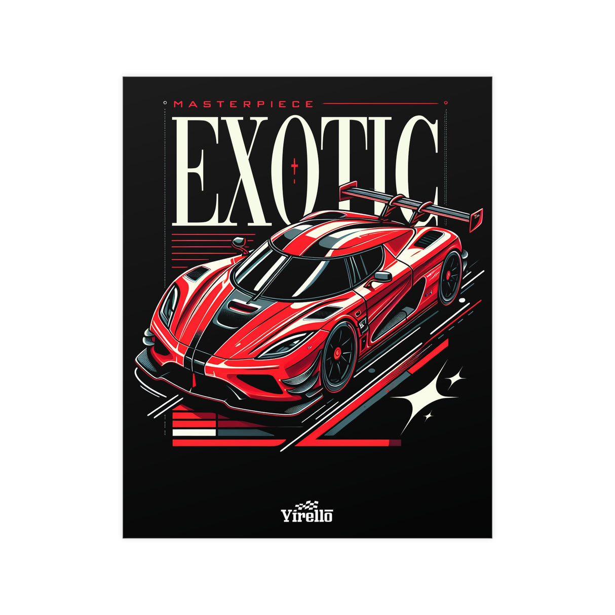 2010–2018 Koenigsegg Agera RS Poster