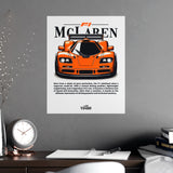 1992–1998 McLaren F1 Poster