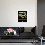 2005–2013 Chevrolet Corvette (C6) Poster