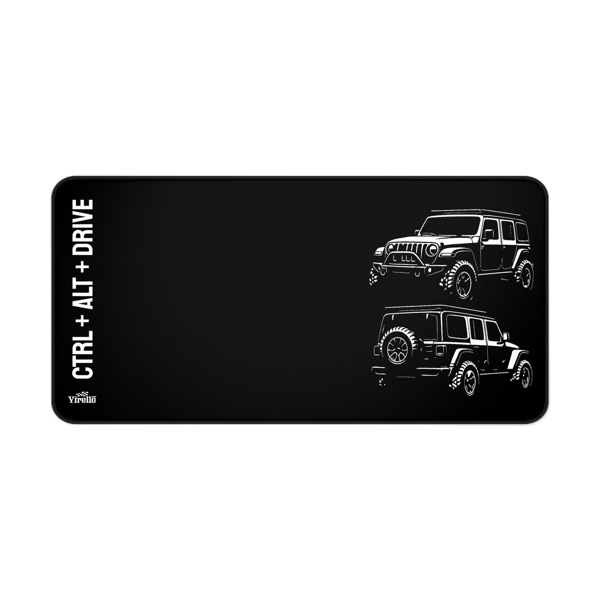 2018+ Jeep Wrangler Desk Mat