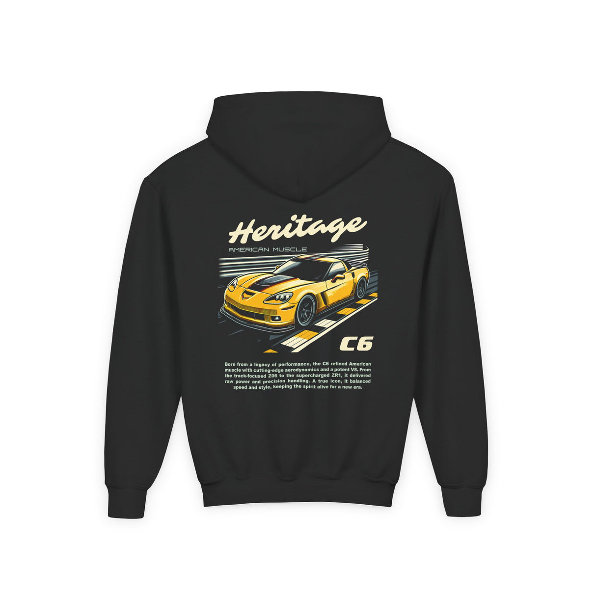 2005–2013 Chevrolet Corvette (C6) Kids Hoodie
