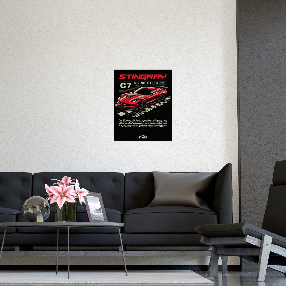 2014–2019 Chevrolet Corvette (C7) Poster