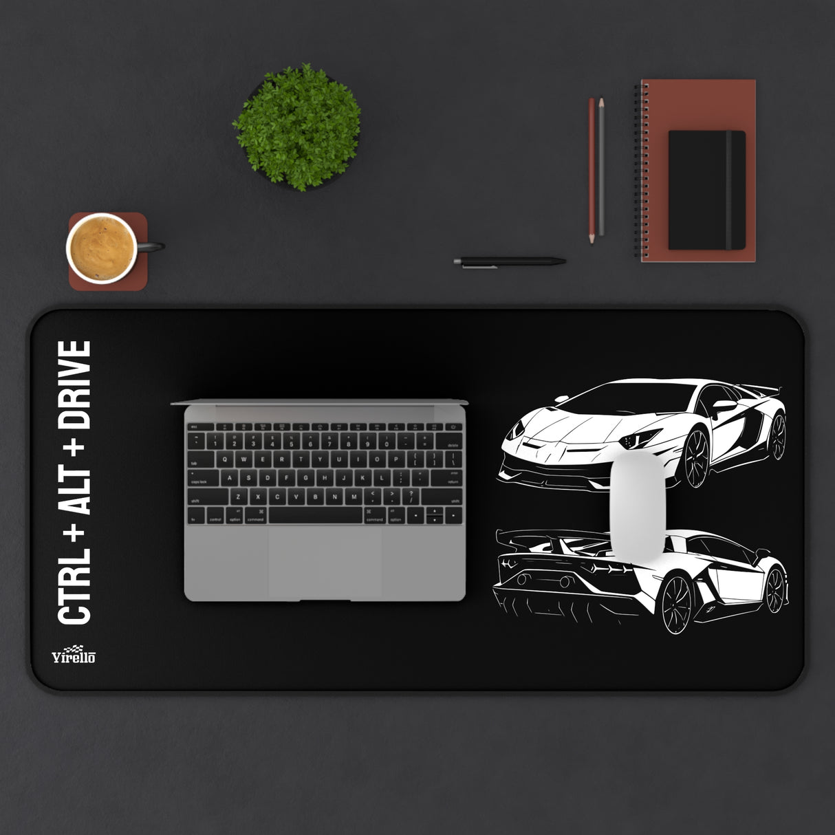 2011–2022 Lamborghini Aventador Desk Mat