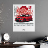2012–2015 Honda Civic Si Poster