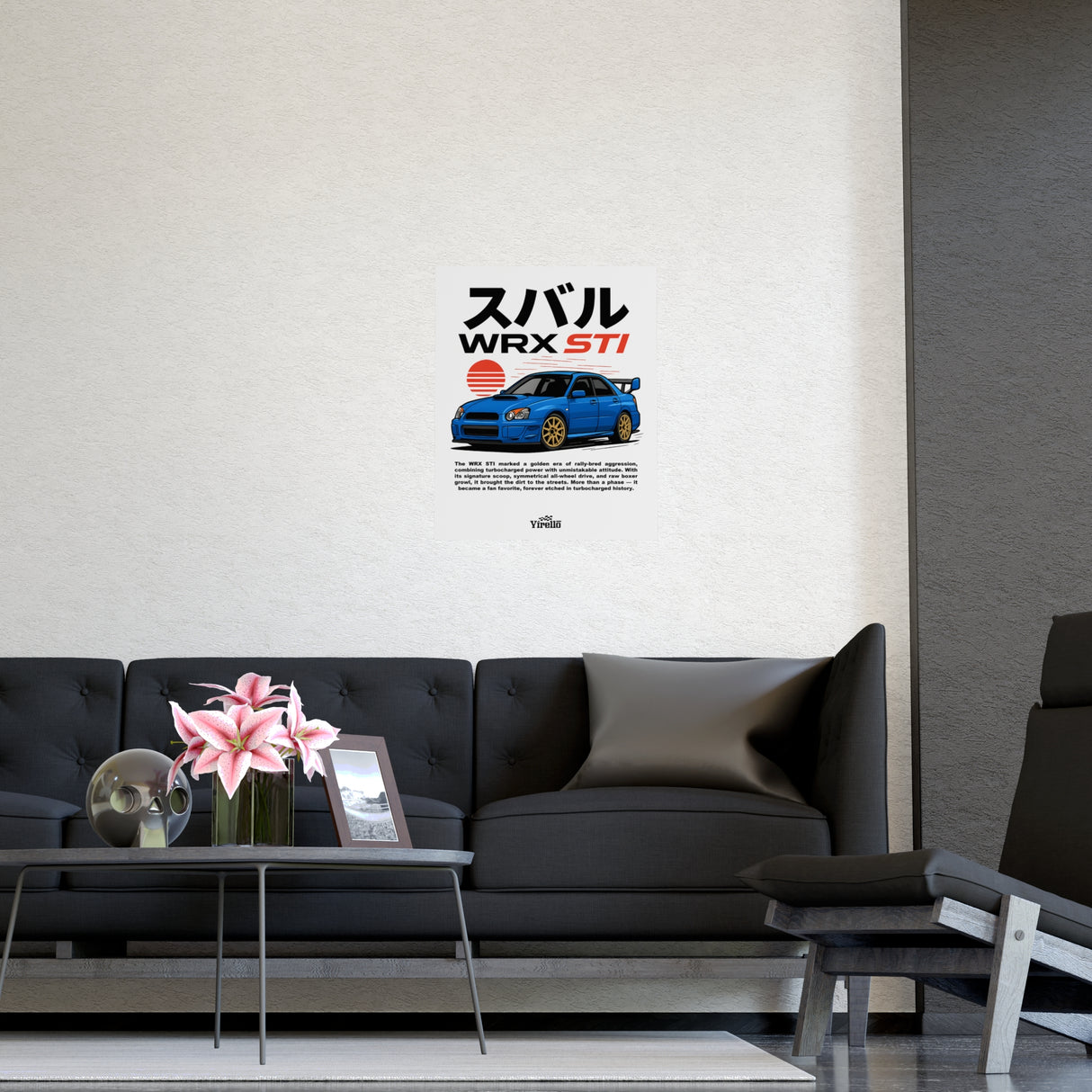 2004-2005 Subaru WRX STI "Blobeye" Poster