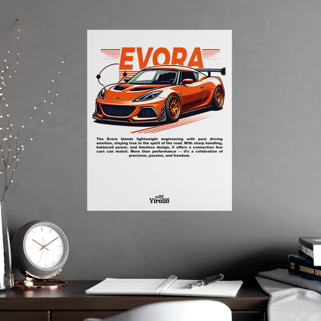 2009–2021 Lotus Evora Poster