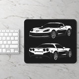 2005–2013 Chevrolet Corvette (C6) Mouse Pad